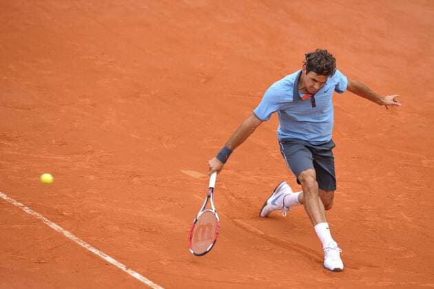 Roger Federer (Schweiz) -  Tennis Herren French Open 2009, Grand Slam, ATP Tour, Finale Einzelbild Roland Garros Paris