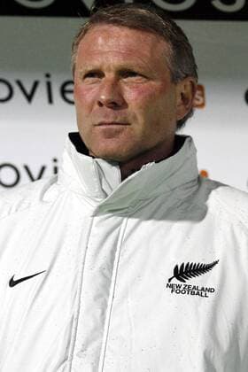 Nationaltrainer Ricki Herbert (Neuseeland) -  Fußball Länderspiel Herren Freundschaftsspiel 2009, Test, Testspiel, Nationalteam Porträt Pretoria o0 Tshwane