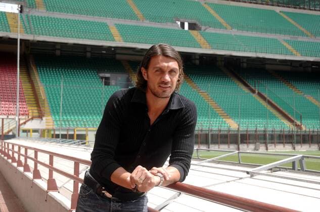 Paolo Maldini (Italien AC Mailand) beendet seine Fußballkarriere - Fußball Herren Serie A 2008 2009, 1. Italienische Liga, Milan Einzelbild Mailand