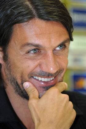 Paolo Maldini (Italien AC Mailand) beendet seine Fußballkarriere - Fußball Herren Serie A 2008 2009, 1. Italienische Liga, Milan, Pressekonferenz, Pressetermin Porträt Mailand