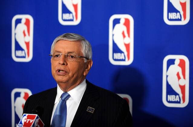 NBA Commissioner David Stern (USA) - (Icon789377051922009) Basketball Herren NBA Draft Lottery 2009, 2010, Auswahl, Pressekonferenz, Pressetermin, vdig Einzelbild Secaucus EDITORIAL USE ONLY