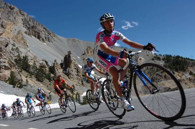 Marco Marzano (Italien Lampre) -  Radsport Herren Criterium Du Dauphine Libere 2009, ProTour, Straßenradsport, Straße, Rad, Totale 6. Etappe: Gap - Briancon