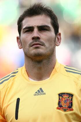 Torwart Iker Casillas (Spanien) -  Fußball Länderspiel Herren Confed Cup 2009, Nationalmannschaft, Nationaltrikot Porträt Bloemfontein