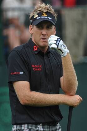 Ian Poulter (England) skeptisch -  (NYP20090619302) Golf Herren US Open 2009, PGA Tour Einzelbild Farmingdale Bethpage Nachdenklichkeit, Enttäuschung,