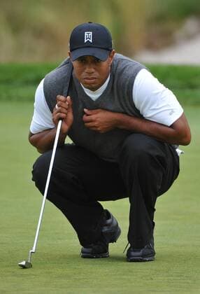 Tiger Woods (USA) -  (NYP20090619302) Golf Herren US Open 2009, PGA Tour Einzelbild Farmingdale Bethpage
