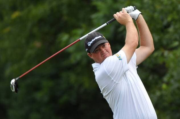 Peter Hanson (Schweden) -  (NYP20090619343) Golf Herren US Open 2009, PGA Tour, Vdig Einzelbild Farmingdale Bethpage