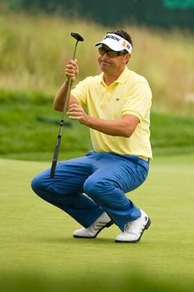 Robert Allenby (Australien) - -ZUMAcs7 Golf Herren US Open 2009, PGA Tour Einzelbild Bethpage Farmingdale Skepsis,