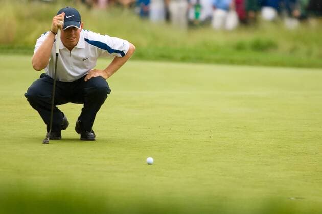 Justin Rose (England) - -ZUMAcs7 Golf Herren US Open 2009, PGA Tour Einzelbild Bethpage Farmingdale