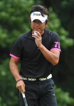Azuma Yano (Japan) -  (NYP20090621321) Golf Herren US Open 2009, PGA Tour Einzelbild Bethpage Farmingdale Nachdenklichkeit,