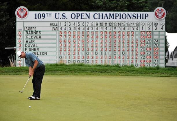 Lucas Glover (USA) -  (NYP20090621361) Golf Herren US Open 2009, PGA Tour Totale Bethpage Farmingdale