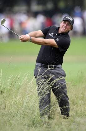 Phil Mickelson (USA) -  (NYP20090621107) Golf Herren US Open 2009, PGA Tour Einzelbild Bethpage Farmingdale