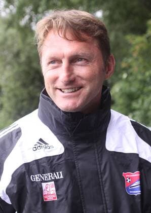 Trainer Ralph Hasenhüttl (Haching) Fußball Herren 3. Liga 2009 2010, SpVgg Unterhaching, Trainingsauftakt, Training Porträt Unterhaching