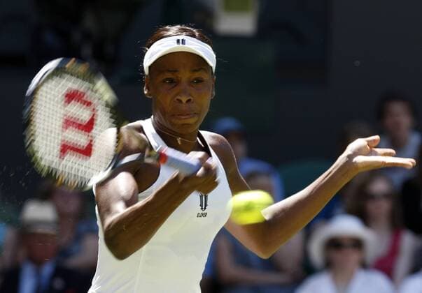 Venus Williams (USA) -  Tennis Damen All England Championships 2009, Grand Slam, WTA Tour Einzelbild Wimbledon London
