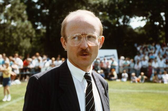 Manager Willi Lemke (Bremen) Fußball 1. BL Herren Saison 1988 1989, SV Werder Bremen, Test, Testspiel Porträt Aufnahmedatum geschätzt, Celle