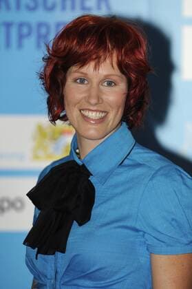 Preisträgerin Kati Wilhelm (Deutschland) anlässlich der Verleihung des bayrischen Sportpreises 2009 Biathlon Damen Bayerischer Sportpreis 2009, Preisverleihung, Ehrung, Sportlerehrung, Porträt München