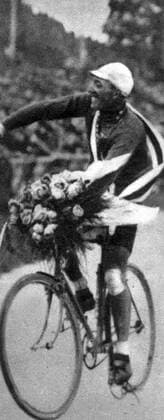 Andre Leducq (Frankreich) - Gesamtsieger der Tour de France 1930 -  Radsport Herren Tour de France 1930, Straßenradsport, Straße, Rad, Einzelbild Paris Freude,
