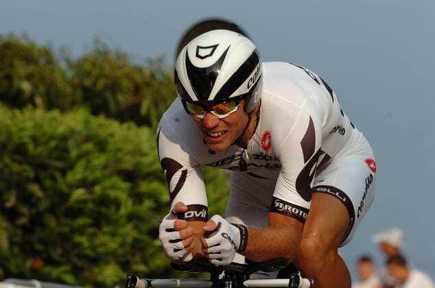 Carlos Sastre (Spanien Cervelo) -  Radsport Herren Tour de France 2009, Straßenradsport, Straße, Rad, Zeitfahren, Einzelzeitfahren, Prolog Einzelbild o0 1. Etappe Monaco