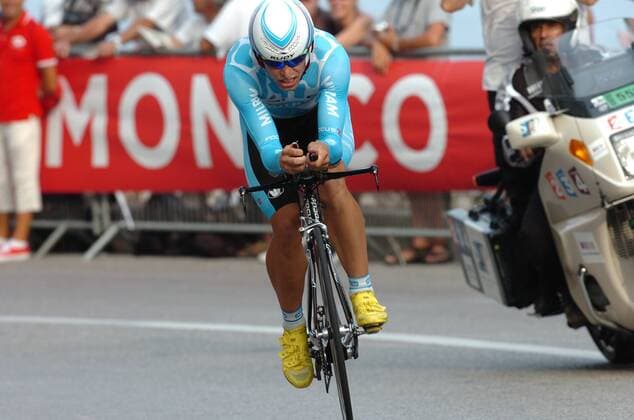 Linus Gerdemann (Deutschland Milram) -  Radsport Herren Tour de France 2009, Straßenradsport, Straße, Rad, Zeitfahren, Einzelzeitfahren, Prolog Einzelbild o0 1. Etappe Monaco