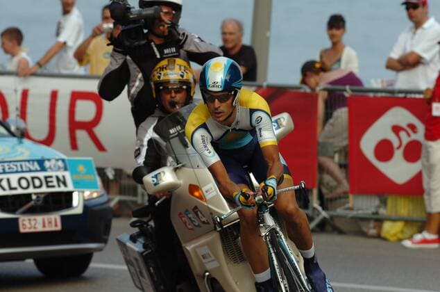 Andreas Klöden (Deutschland Astana) -  Radsport Herren Tour de France 2009, Straßenradsport, Straße, Rad, Zeitfahren, Einzelzeitfahren, Prolog Einzelbild o0 1. Etappe Monaco