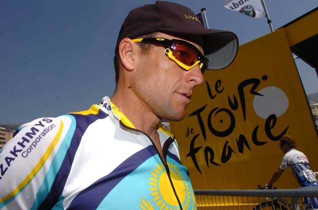 Lance Armstrong (USA Astana) -  Radsport Herren Tour de France 2009, Straßenradsport, Straße, Rad, Porträt Monte Carlo 2. Etappe: Monaco - Brignoles