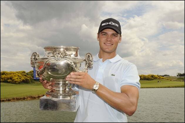 Martin Kaymer (Deutschland), Sieger Open de France 2009 -  Golf Herren Open de France ALSTOM 2009, PGA European Tour, Fotoshooting, Einzelbild Saint Quentin en Yvelines Paris