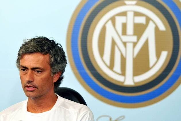 Trainer Jose Mourinho (Inter Mailand) - Pressekonferenz -  Fußball Herren Serie A 2009 2010, 1. Italienische Liga, Trainingslager, FC Internazionale Mailand Porträt Appiano Gentile