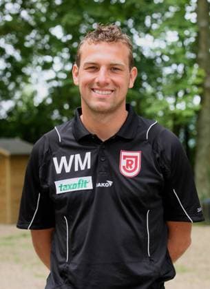 Trainer Markus Weinzierl (SSV Jahn Regensburg) Fußball Herren 3. Liga 2009 2010, Präsentation, Pressetermin, Porträttermin Porträt Regensburg