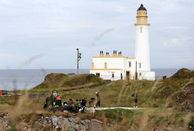Tiger Woods (USA) auf dem Ailsa Golf Course in Turnberry -  Golf Herren The British Open Championship 2009, PGA European Tour, Training Totale Turnberry, Ayrshire