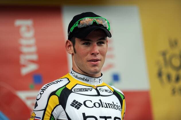 Mark Cavendish (Großbritannien Columbia High Road) gewinnt die 10. Etappe der Tour de France 2009 -  Radsport Herren Tour de France 2009, Straßenradsport, Straße, Rad, Porträt 10. Etappe: Limoges - Issoudun