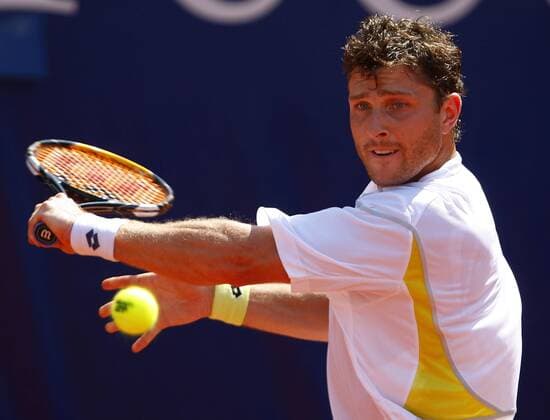 Michael Berrer (Deutschland) Tennis Herren Mercedes Cup 2009, ATP Turnier Einzelbild Weißenhof Stuttgart