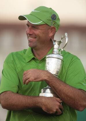 Stewart Cink (USA) ist Sieger der British Open 2009 -  (LON2009071910) Golf Herren The British Open Championship 2009, PGA European Tour Einzelbild Turnberry, Ayrshire Freude,