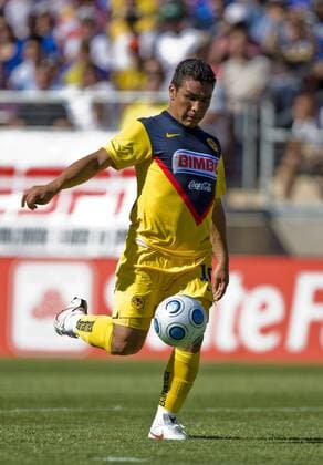 Club America captain Salvador Cabanas  o0 CF Mexico City o0 Einzelbild