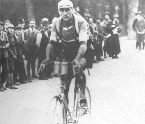 Henri Pelissier (Frankreich) -  Radsport Herren Tour de France 1923, Straßenradsport, Straße, Rad, Repro, Geschichte, Historie, Radsportgeschichte, Einzelbild Aufnahmedatum geschätzt,