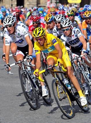 Tour de France 2009, 21. Etappe, Montereau-Fault-Yonne - Paris Champs-Elysees. Alberto Contador (ESP Astana). - 