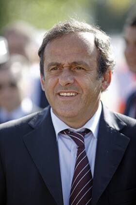 UEFA Präsident Michel Platini (Frankreich) besichtigt Wroclaw, Austragungsort der EM 2012 -  (EN00258589019) Fußball EM Herren Vorschau 2009, Euro 2012, Besichtigung, Begehung, Vdig Porträt Wroclaw