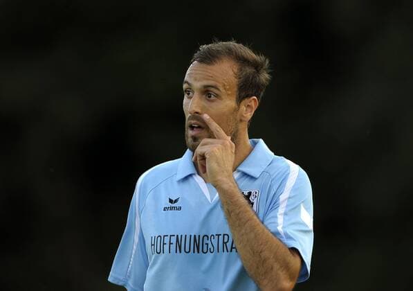 Antonio di Salvo (1860) Fußball Herren Saison 2009 2010, Test, Testspiel, TSV 1860 München Einzelbild Landsberg am Lech