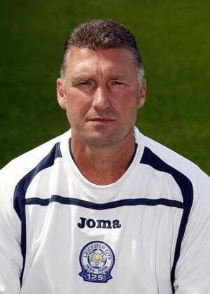 Leicester City Nigel Pearson EDITORIAL USE ONLY. No use with unauthorised audio, video, data, fixture lists, club league logos or live services. Online in-match use limited to 120 images, no video emulation. No use in betting, games or single club league player publications.