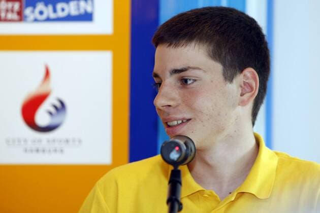 Felix Rieckmann (Deutschland) auf der Pressekonferenz anlässlich der Vattenfall Cyclassics 2009 Radsport Herren Vattenfall Cyclassics 2009, PK, Pressetermin, Porträt o0 ProTour Hamburg