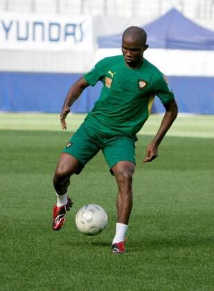KLAGENFURT - Samuel Etoo (CMR).  o0 Eto o, Einzelbild, Freisteller