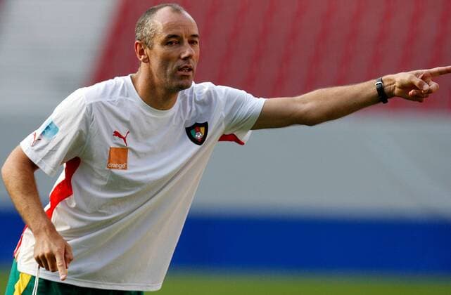 KLAGENFURT - Teamchef Paul Le Guen (CMR).  o0 Nationaltrainer, Trainer, Einzelbild