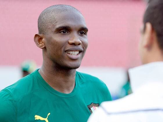 KLAGENFURT - Samuel Etoo (CMR).  o0 Eto o, Porträt