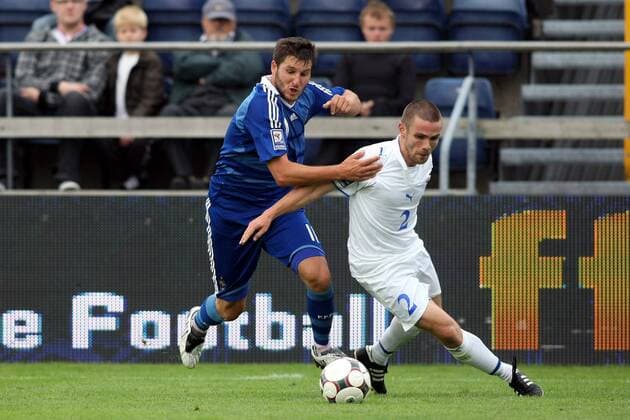 Andre Pierre Gignac (France, L) contre Jonas Tor Naes (Iles Feroe) -  NLeGouicFEP o0 Färöer Inseln
