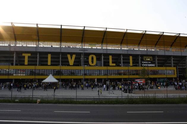 Fußball, Stadiongeschichte Alemannia Aachen Neuer Tivoli - Heimspielstätte von Alemannia Aachen Fußball 2. BL Herren Saison 2009 2010, Alemannia Aachen Totale Aachen