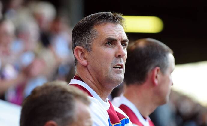 Fußball, Trainerhistorie FC Burnley von 1896 bis heute Owen Coyle manager of Burnley EDITORIAL USE ONLY. No use with unauthorised audio, video, data, fixture lists, club league logos or live services. Online in-match use limited to 120 images, no video emulation. No use in betting, games or single club league player publications. o0 Trainer, FC, Porträt