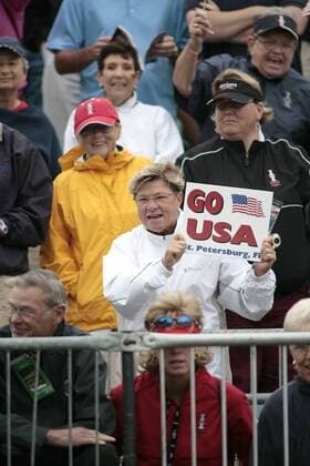 USA fans get all excited Icon5180908211249 EDITORIAL USE ONLY