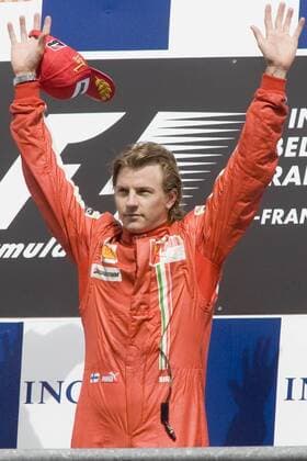 Sieger: Kimi RAIKKONEN (FIN, Ferrari) Motor Formel 1 Grosser Preis von Belgien in Spa Franchorchamps am 30.08.2009