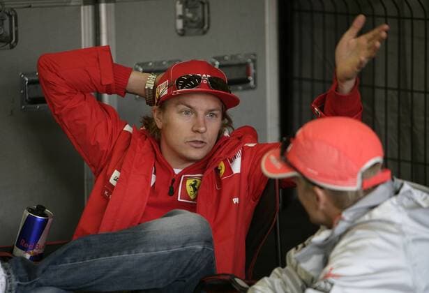 Motors Formula 1: World Championship 2009, GP of Belgium, 04 Kimi Raeikkoenen (FIN, Scuderia Ferrari Marlboro), 02 Heikki Kovalainen (FIN, Vodafone McLaren Mercedes),