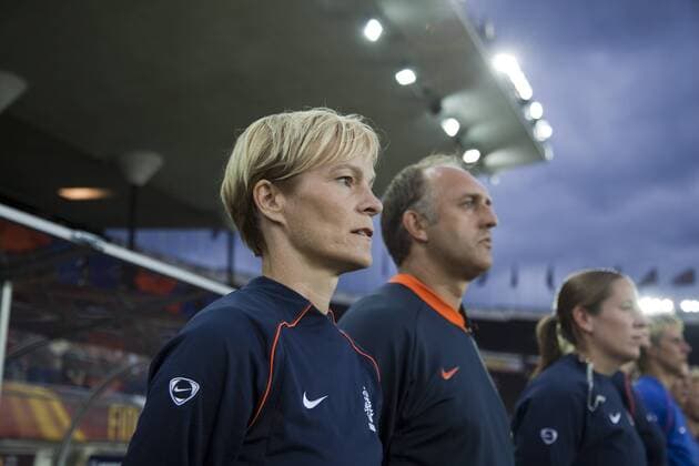 coach Vera Pauw (Holland) - Womens EURO 2009 in Lahti xVIxMaurixForsblomxIVx o0 Porträt
