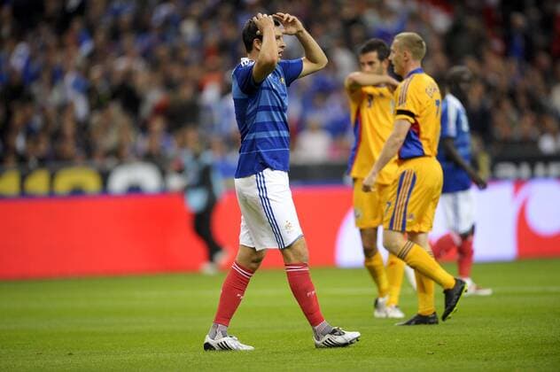 FRANKREICH (blau) RUMÄNIEN - 05.09.2009 - ANDRE PIERRE GIGNAC --- JBAutissier --- 