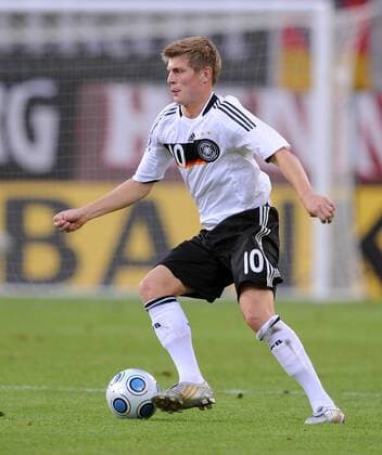 Fußball U21 : Deutschland (weiß) vs San Marino (blau): Toni Kroos (GER)  o00 Aachen